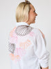 Oasis Cotton Embroidered Shirt - White