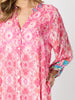 Coastal Daydream Print Dress - Raspberry Multi