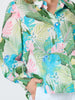 Tropicana Floral Print Shirt - Seafoam Multi
