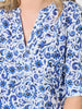 Monterey Floral Print Dress - Capri White