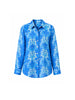 Blue Lagoon Print Shirt - Azure Blue