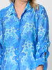 Blue Lagoon Print Shirt - Azure Blue