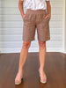 Jordan Linen Short - Mocha