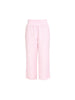 Lilly Scallop Hem Linen Pant - Pale Pink