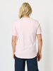 Sunset Sangria Embellished Cotton Tee - Pink