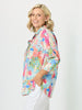 Santorini Landscape Print Cotton Shirt - Multi