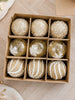 Luxe Embellished Bauble Set - Gold