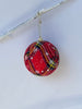 Tartan Bauble Set - Red