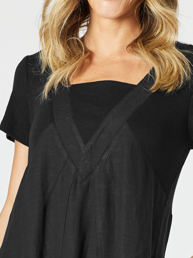 Lino Le Marais Dress - Black