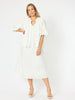 Emanuella Button up Top - Ivory