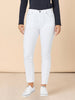 Marvel High Rise Stretch Jean - White