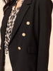 Lauren Double Breasted Blazer - Black