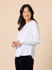 Heritage Long Sleeve Top - White