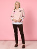 Chelsea Flower Knit - Floral Blush