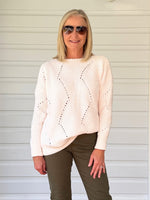 Tenille Rib Knit - Ivory