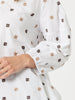 Rattan Embroidery Top - White/ Natural