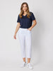 Zara Stretch Pant - White