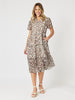 On Safari Dress - Natural Multi gordon smith