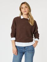Carmen Batwing Knit - Chocolate
