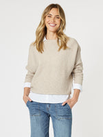 Carmen Batwing Knit - Natural