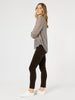 Harper Slim Leg Cord Pant - Chocolate