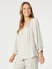 Lux Plait Top - Champagne gordon smith hammock and vine