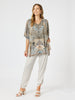 Emerson Animal Print Top - Animal gordon smith hammock & vine