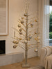 160cm Pre-Lit Decorative Christmas Tree - Gold