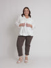Small Bow Pant - Koko White