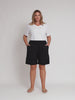 Jordan Linen Short - Black