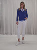 Marvel High Rise Stretch Jean - White
