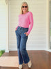 Hudson Wide Leg Jean - Blue Wash