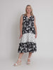 Palm Springs Midi Dress - Navy