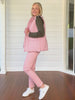 Hampton Quilted Vest - Blush