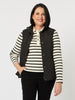 Brighton Puffer Vest - Black