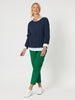 Kala Cable Jumper - Navy