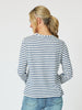 Riviera Stripe Tee - Blue/White